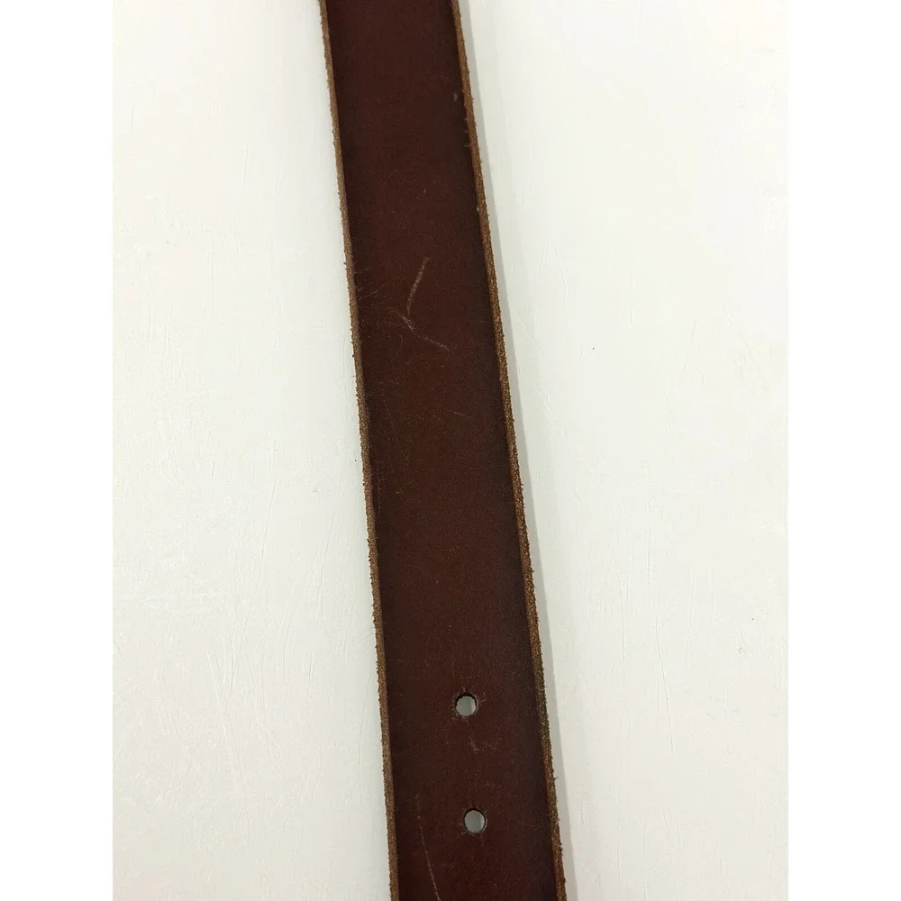 MEN'S LEVI'S Broun GENUINE LEATHER Belt size 44/110cm #11LV02HO